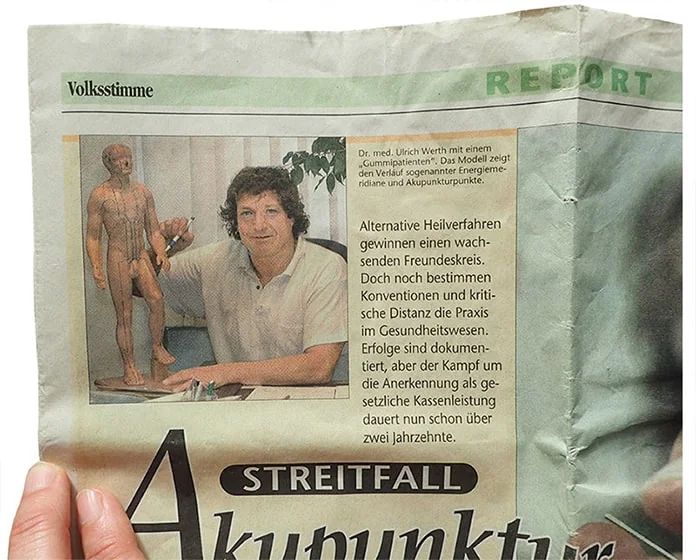 Публикация в газете Volkstimme, 1997 год